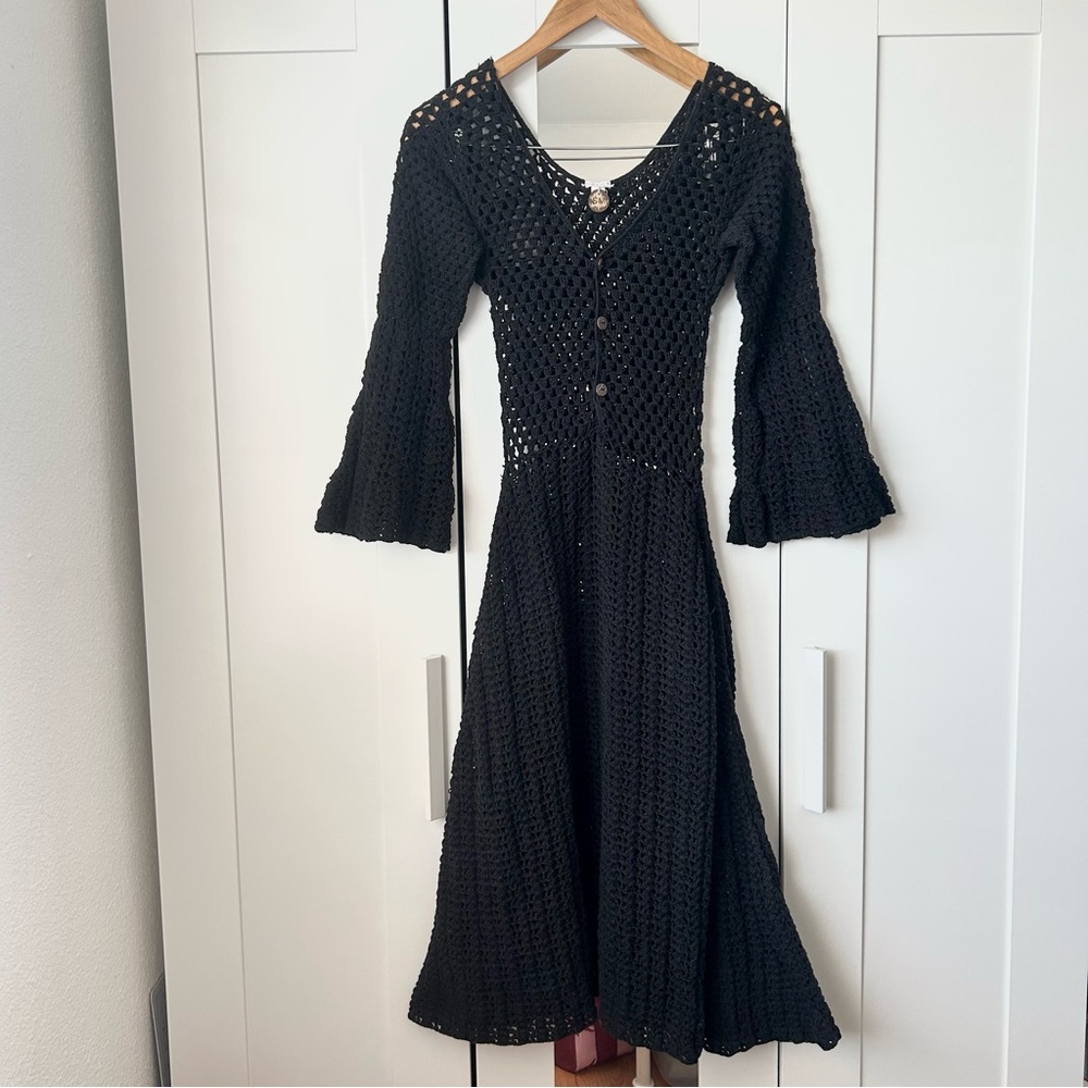 Akoia swim crochet dress